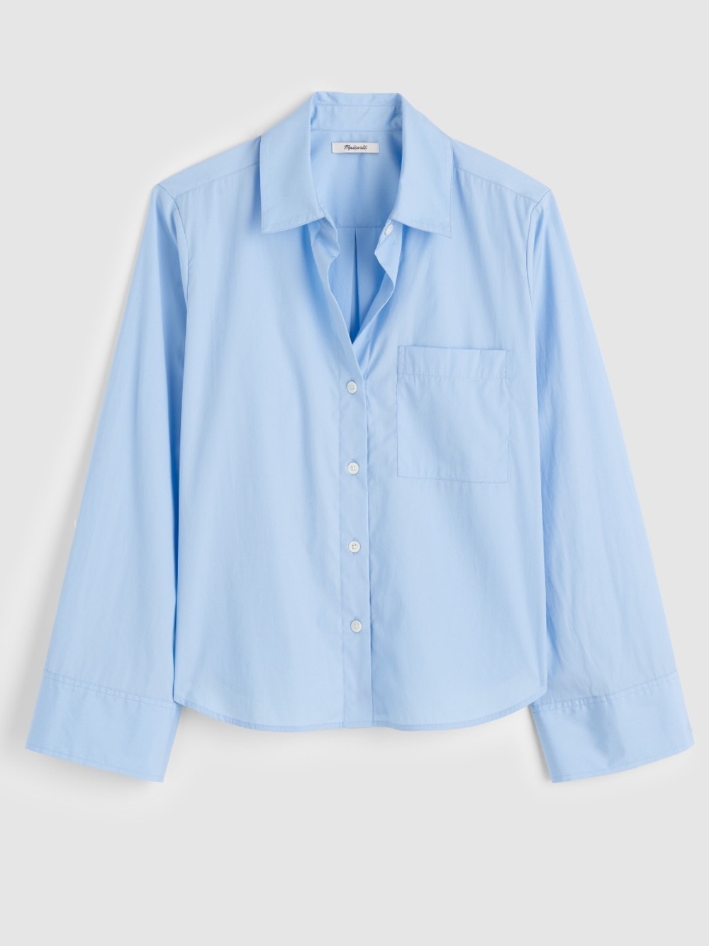 Madewell Easy Y-neck Shirt
